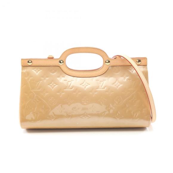 LOUIS VUITTON Beige Leather Bag - Picture 1 of 9